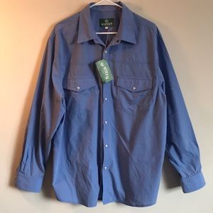 Men’s Schnee’s Long sleeve rancher shirt NWT